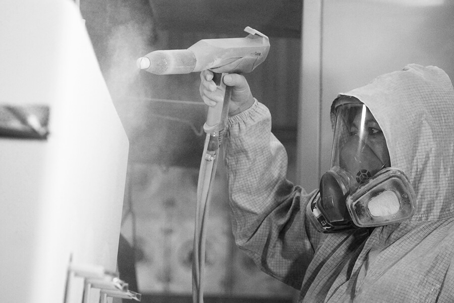 Pintura electrostática en polvo | CIE